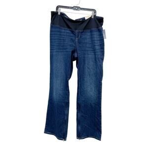 Universal Thread Women's Dark Wash Relaxed‎ Fit Bootcut Jeans Size 20W